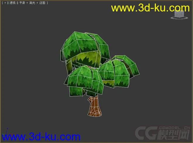 游戏Q版树木模型的图片3