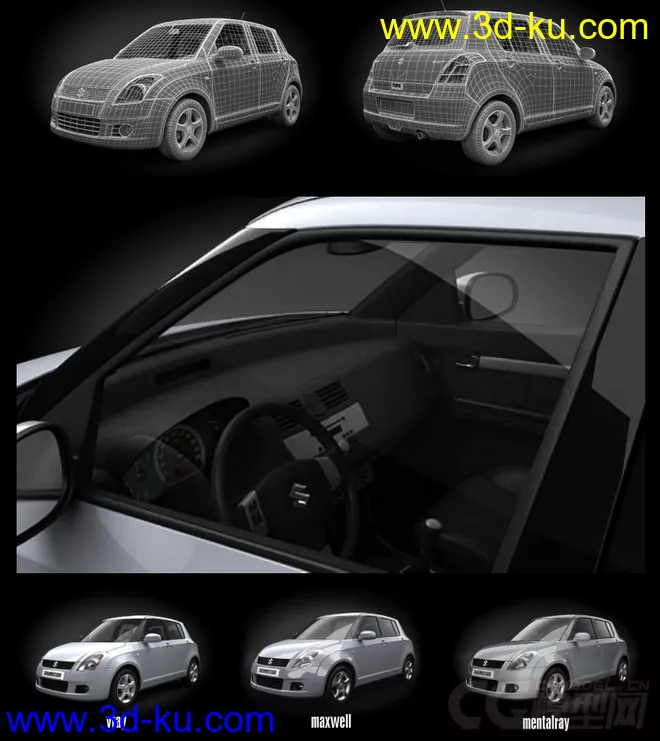 十个汽车模型，可选自己喜欢的下载的图片7