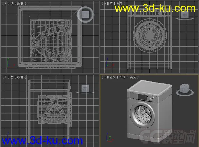 滚筒洗衣机模型4的图片3