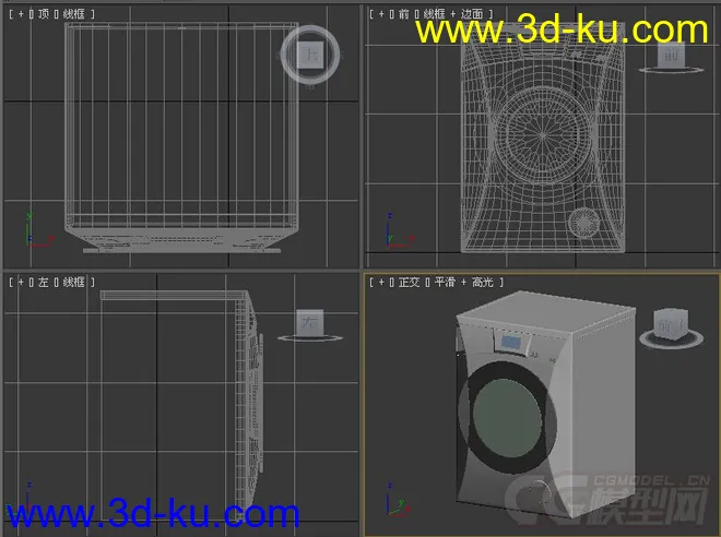 滚筒洗衣机模型6的图片3