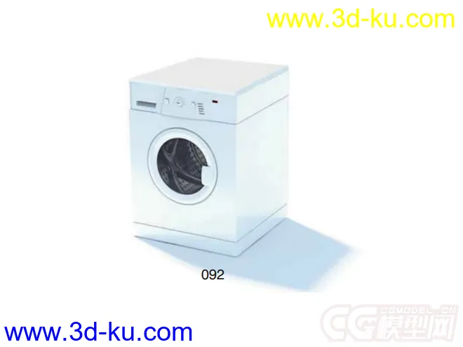 滚筒洗衣机模型5的图片1