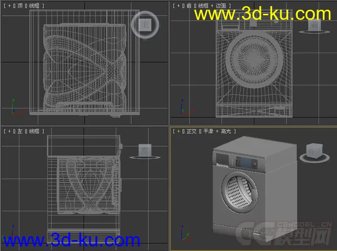 滚筒洗衣机模型7的图片3