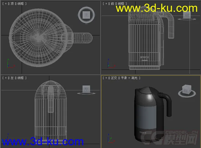 热水壶模型3的图片3