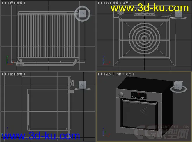 消毒柜模型烤箱模型的图片2