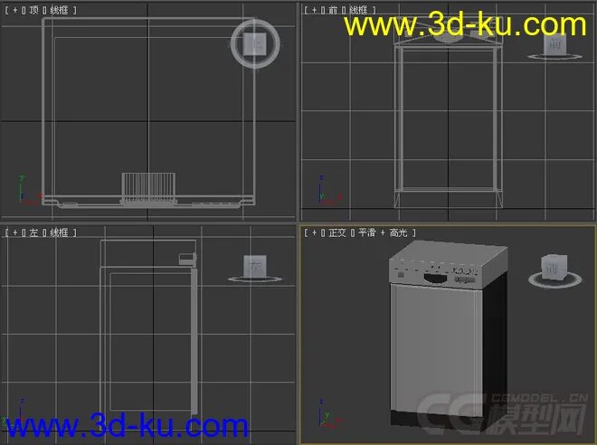 消毒柜模型烤箱模型3的图片2