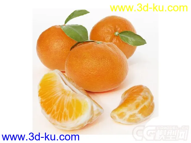 橘子模型的图片1