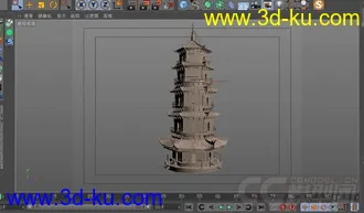 3D打印模型泉州东西塔的图片