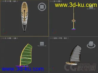 竞技船模型2的图片