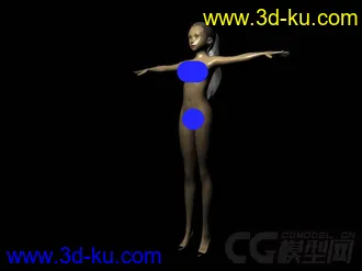 3D打印模型萝莉 修改的图片