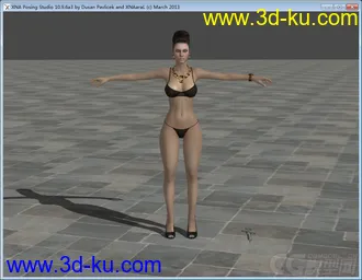 3D打印模型生化危机5 反派女角色的图片