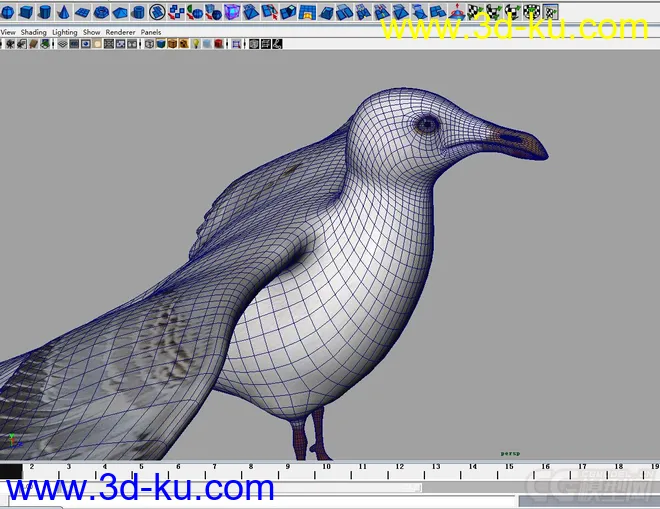 海鸥seagull-maya2009模型的图片3