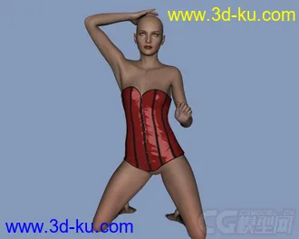 3D打印模型Daz3d - Poser - Sexy Corsage for Genesis 2 Female的图片