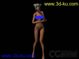 3D打印模型剑灵几套熟女萝莉整合带绑定的图片