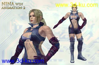 3D打印模型Nina Williams Pose Collection(31_36)的图片