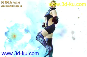 3D打印模型Nina Williams Pose Collection(31_36)的图片