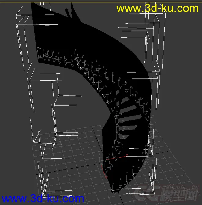 旋转型扶梯模型的图片1