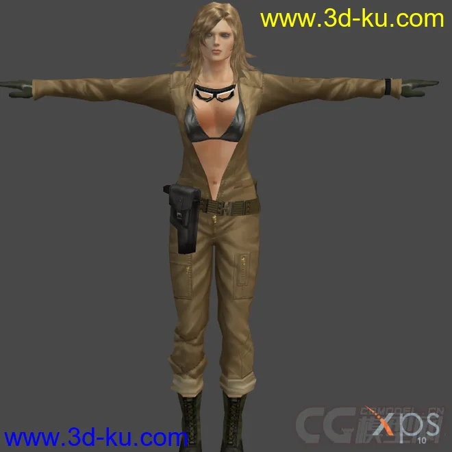 Metal Gear Solid 3 - EVA模型的图片1