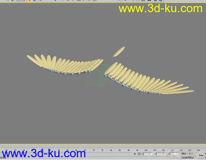 鸟类翅膀动画 仙鹤模型的图片4