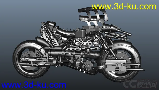 高精度的摩托车模型的图片1