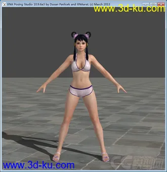 3D打印模型灵魂能力女角色——燕蕾夏的图片