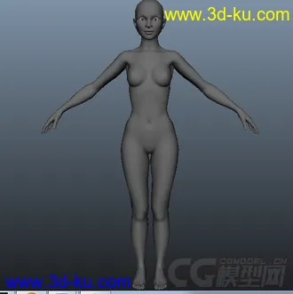 3D打印模型女人体一枚的图片