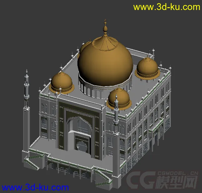 清真寺 需要的回帖模型的图片1