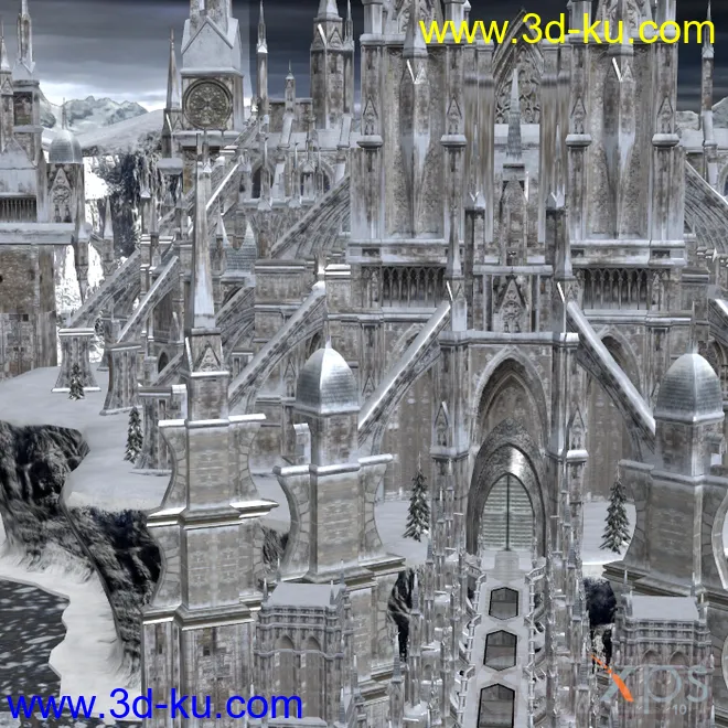 DMC4 Snow Scene模型的图片3