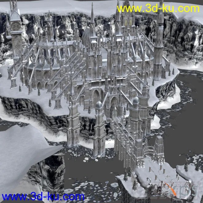 DMC4 Snow Scene模型的图片5