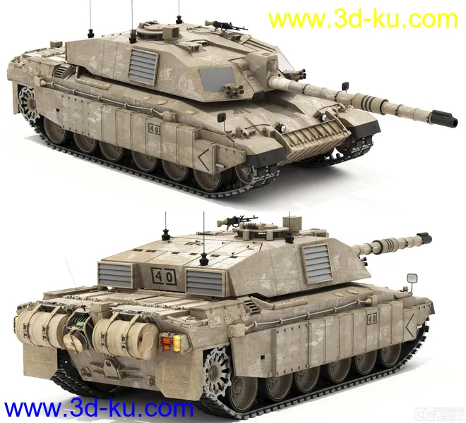 军事坦克模型的图片14