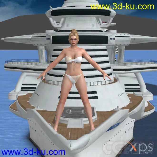 DoA5_Helenas_Ship模型的图片6