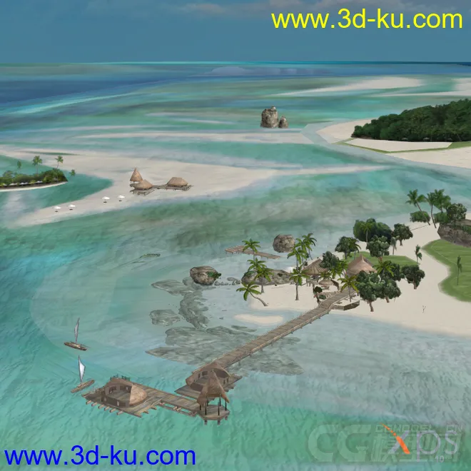 DOA5_Zack_Island滨岛模型的图片1