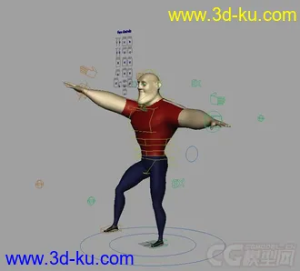 3D打印模型一个男人的图片