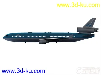 3D打印模型MD-11 DC-10客机荷兰皇家航空客运喷气飞机民用飞机的图片