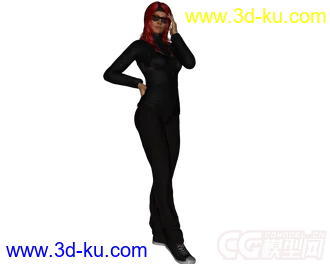 3D打印模型16407-The Jogger and 16377-Xanadu Hair的图片