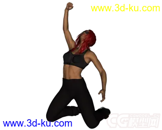 3D打印模型16407-The Jogger and 16377-Xanadu Hair的图片