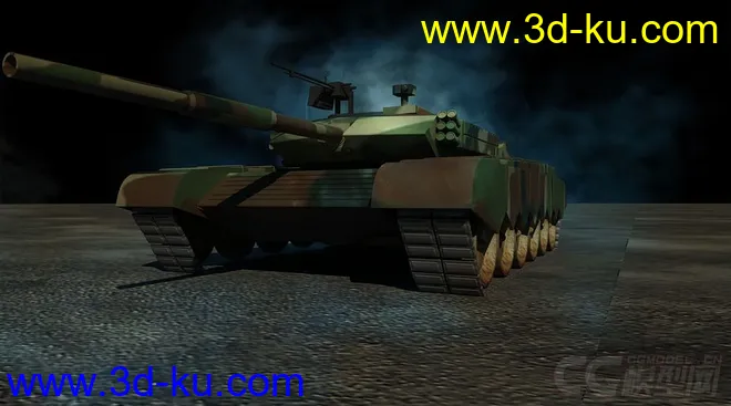 99坦克，原创模型的图片1
