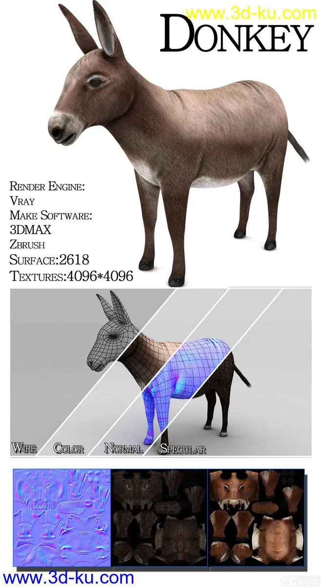 驢子驴子模型的图片3