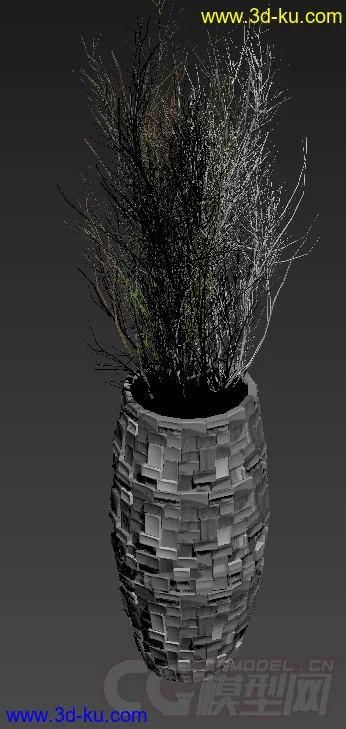 装饰品 树盆栽模型的图片2