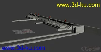 3D打印模型三峡 大坝标准贴图的图片