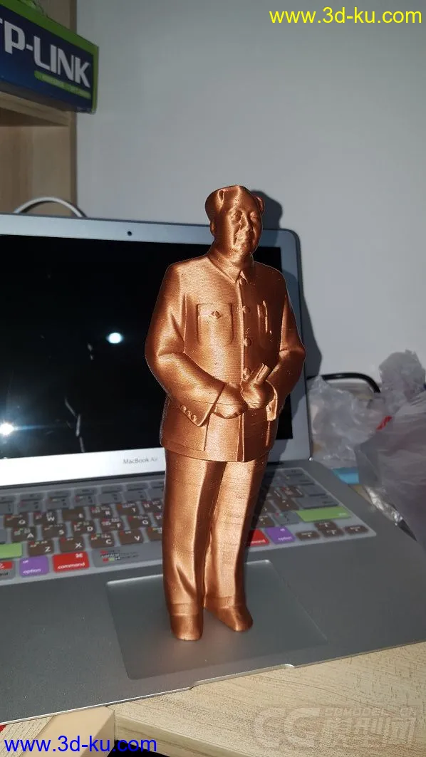 毛主席铜像模型的图片1