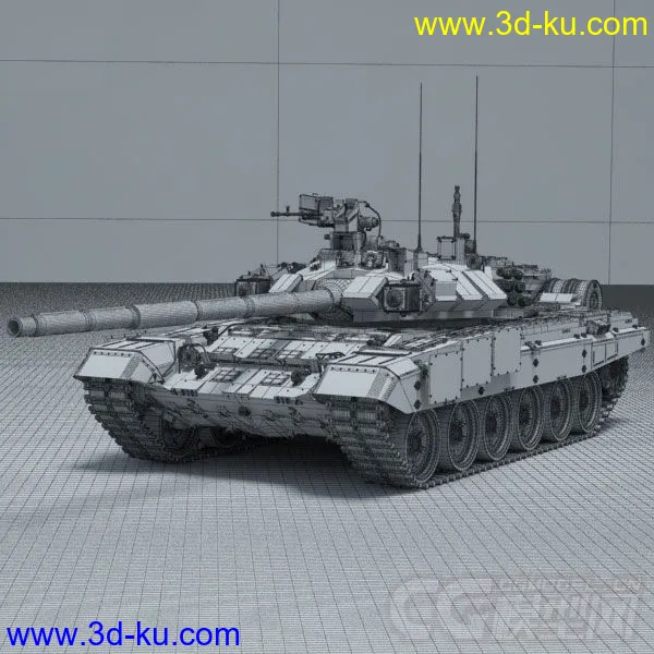 军事坦克模型的图片1