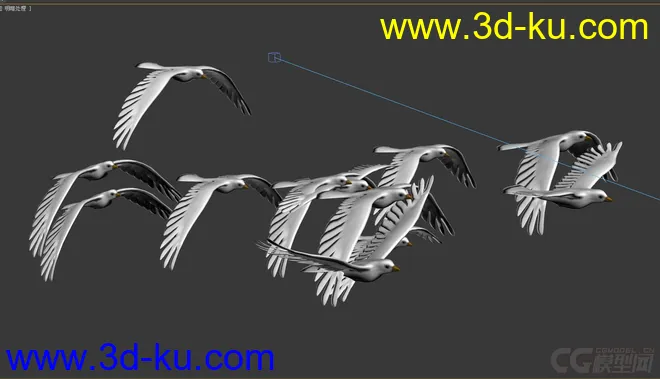 鸽子 海鸥模型的图片1