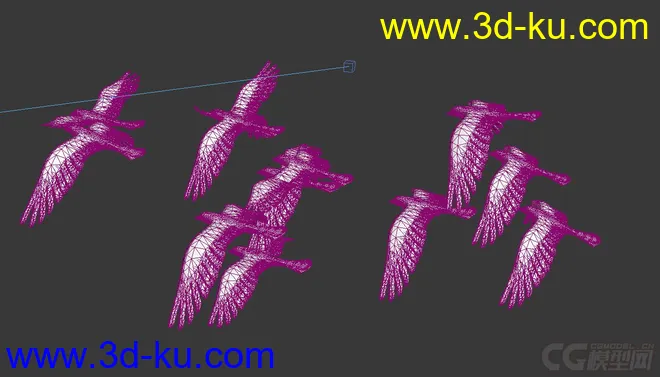 鸽子 海鸥模型的图片2