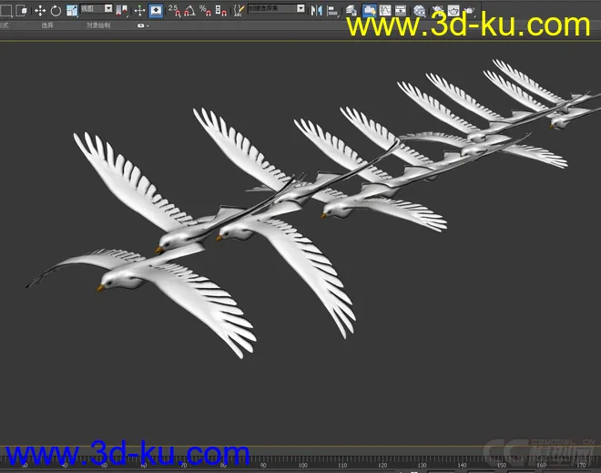 鸽子 海鸥模型的图片4