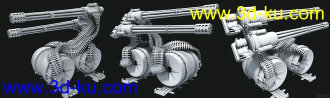 一个机枪模型的图片3
