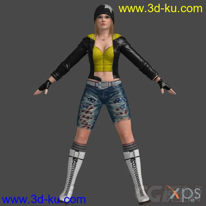 DOA5U_Tina_Costume_2模型的图片1