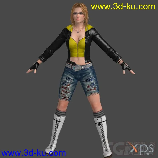 DOA5U_Tina_Costume_2模型的图片3