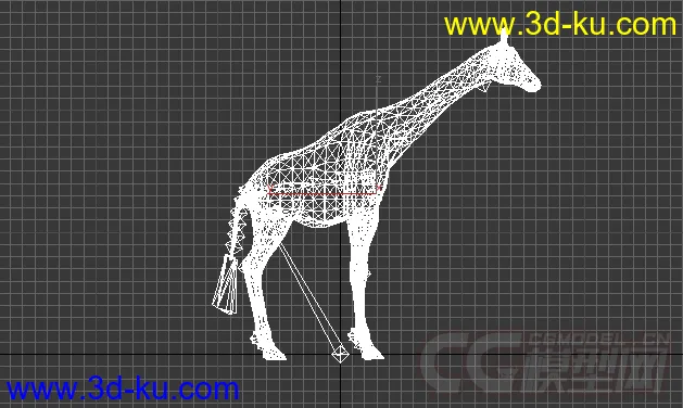 一只 长颈鹿 模型的图片2