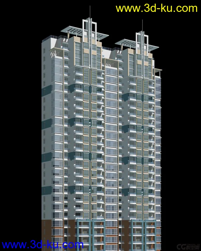 纯建筑模型---高楼的图片2
