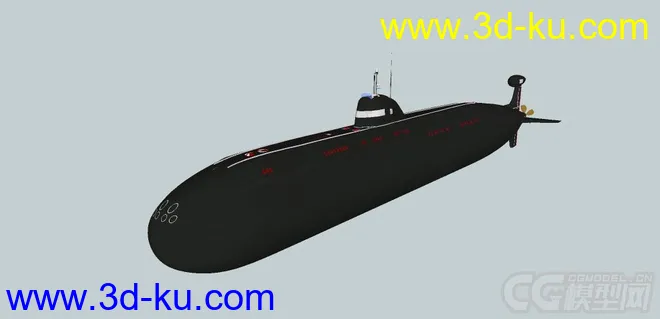 苏联核潜艇一艘模型的图片4